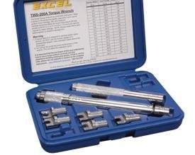 Excel 7 Piece Spoke Torque Wrench Set TWS-206AC