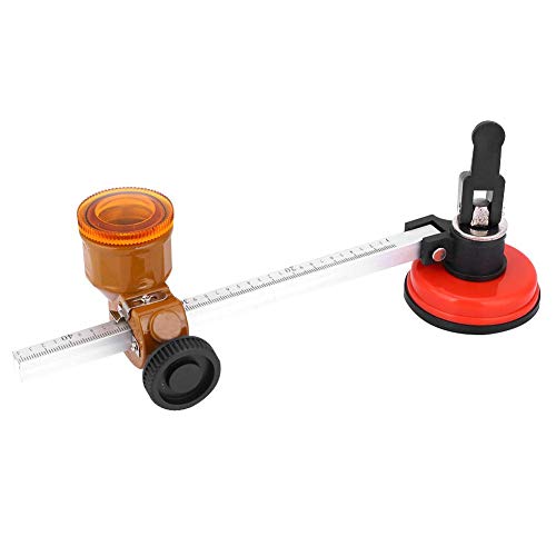 40cm1575 Round Dia Adjustable Glass Ceramic Tile Cutter Aluminum Alloy Compasses Circular Glass Cutting Tools with Suction Cup